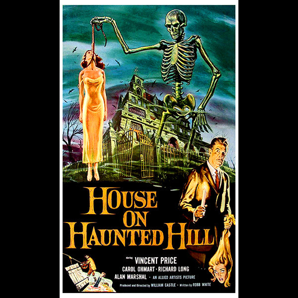 House Haunted Hill 1959 Movie 3x5 Flag