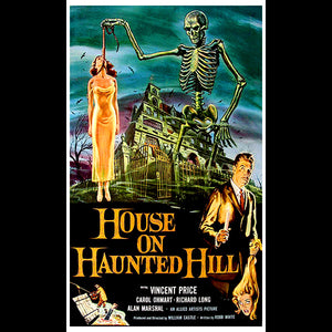 House Haunted Hill 1959 Movie 3x5 Flag