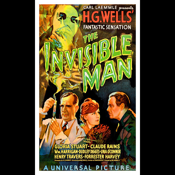 Invisible Man 1935 Movie 3x5 Flag