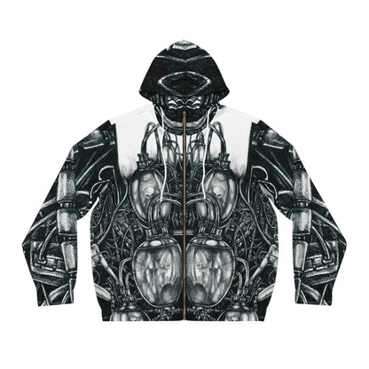 Incubation of a Prophecy Men's Full-Zip Hoodie (AOP)