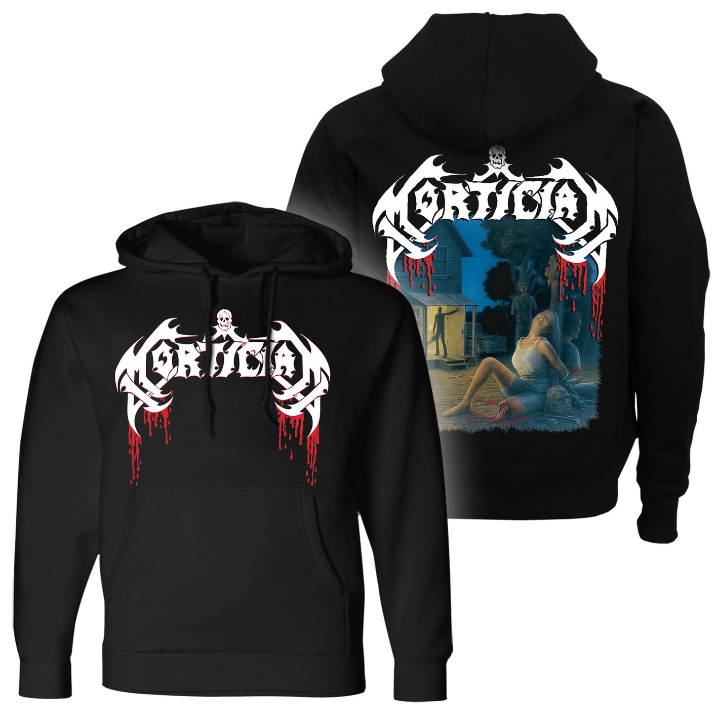 Chainsaw Dismemberment Relapse Version Pull Over Hoodie