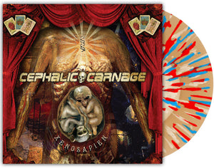 Xenosapien Bone White and Gold Splatter 12" Vinyl