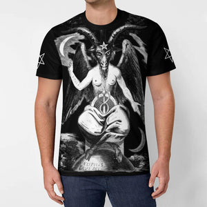 Mortician Baphomet All-Over Print T-Shirt
