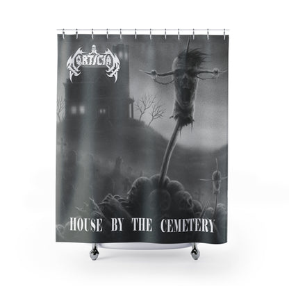 House by the Cemetery Shower Curtains