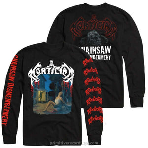 Chainsaw Dismemberment Relapse Version Long Sleeve T-Shirt