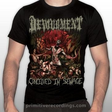 Conceived in Sewage T- Shirt