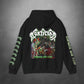 Reanimated Dead Flesh Hooded Sweatshirt w Printed Sleeves