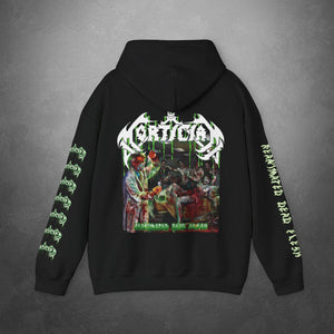 Reanimated Dead Flesh Hooded Sweatshirt w Printed Sleeves