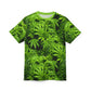 Pot Leaf AOP Cut & Sew Tee