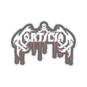 Mortician Blood Logo Stickers