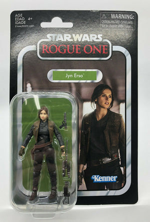 Jyn Erso Rouge One Star Wars Vintage Action Figure