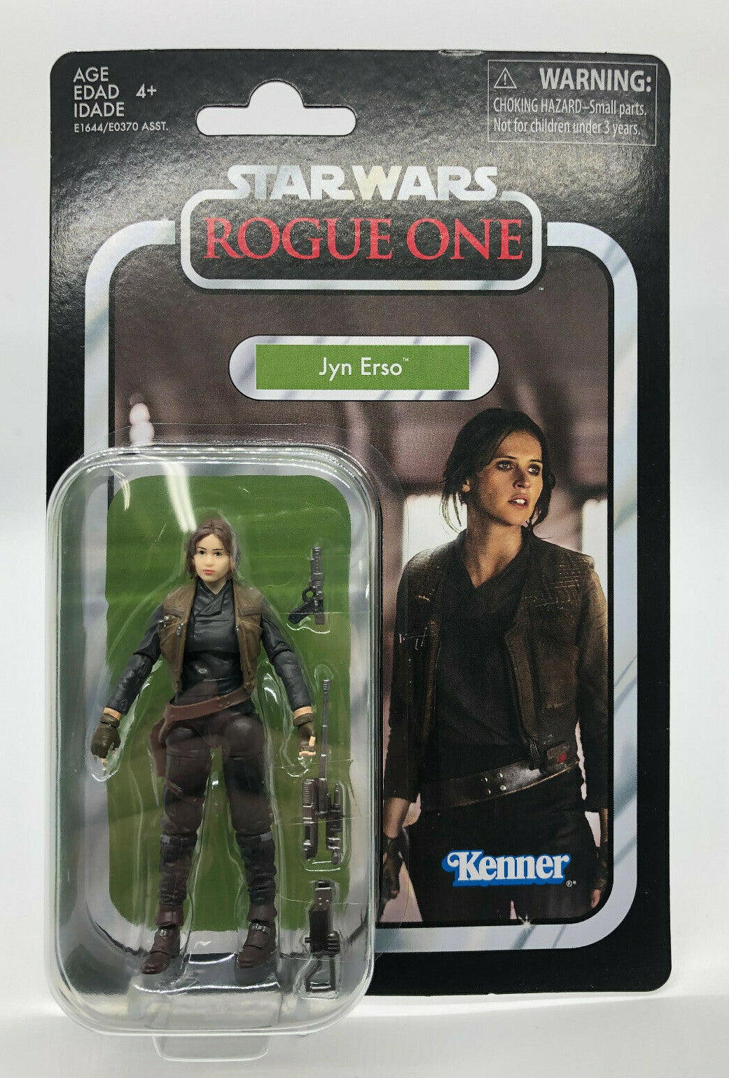 Jyn Erso Rouge One Star Wars Vintage Action Figure