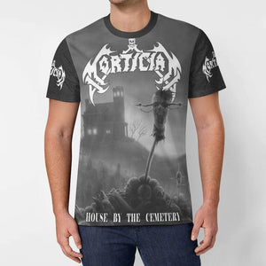 Mortician House By The Cemetery All-Over Print T-Shirt