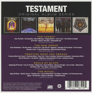 Testament - Original Album Series CD Box Set USED