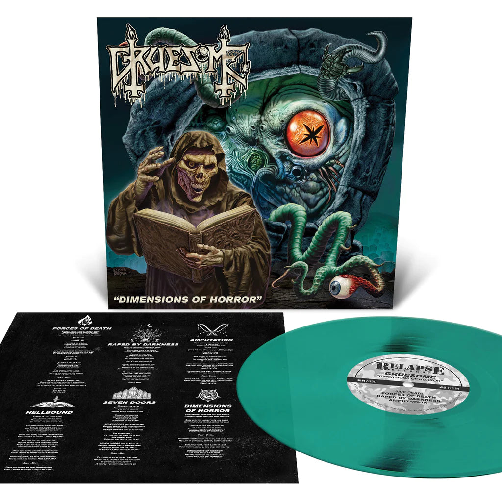 Dimensions of Horror Translucent Green 12 Inch Vinyl