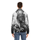 Graveyard Ghoul by Dahmer Art Full-Zip Hoodie (AOP)