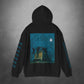 Zombie Apocalypse Hooded Sweatshirt w Printed Sleeves