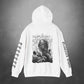 Graveyard Ghoul Hooded Sweatshirt w Printed Sleeves