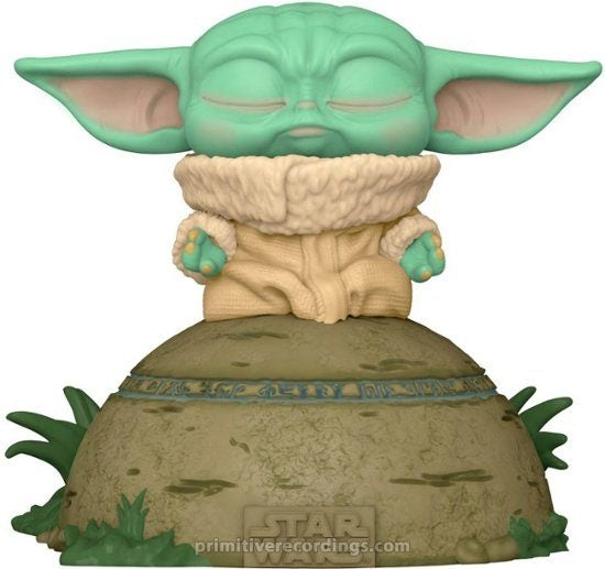 The Child Using the Force with Lights and Sound The Mandalorian Deluxe Pop! Vinyl Figure