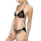 Pentagram Upside Down Cross Bikini Swimsuit