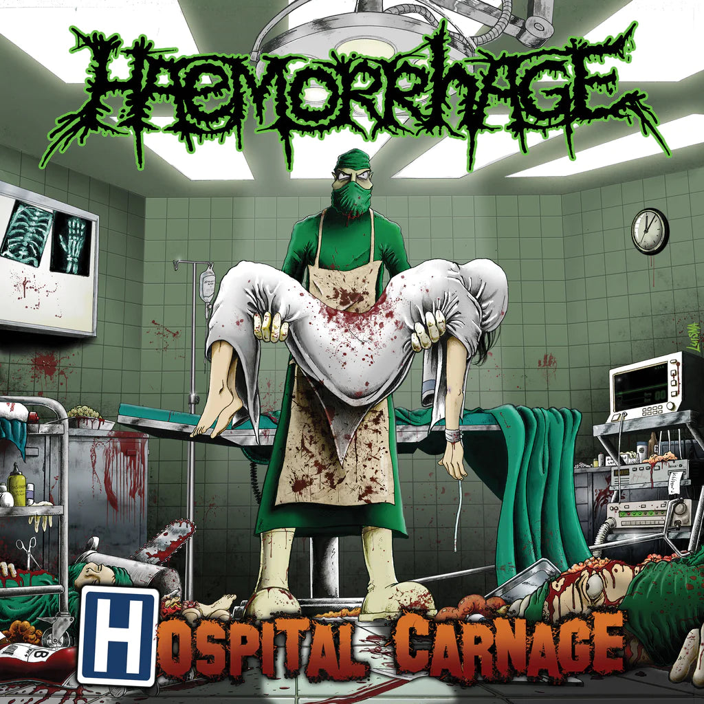 Hospital Carnage Kelly Green with Splatter 12 Inch Vinyl