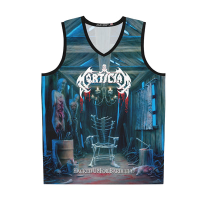 Hacked Up For Barbecue Basketball Jersey