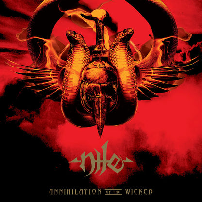Annihilation of the Wicked Blood Red with Splatter Double Vinyl Record