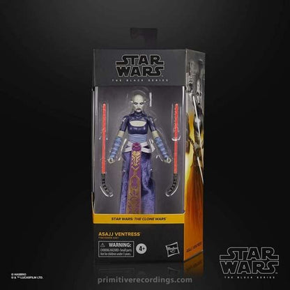 Black Series Asajj Ventress 6-Inch-Scale The Clone Wars Collectible Action Figure