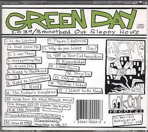 1,039/Smoothed Out Slappy Hours Used CD