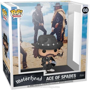 Motorhead Ace of Spades Pop! Album Figure with Case