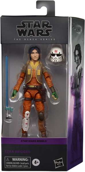 Black Series Ezra Bridger Toy 6-Inch-Scale Rebels Collectible Action Figure