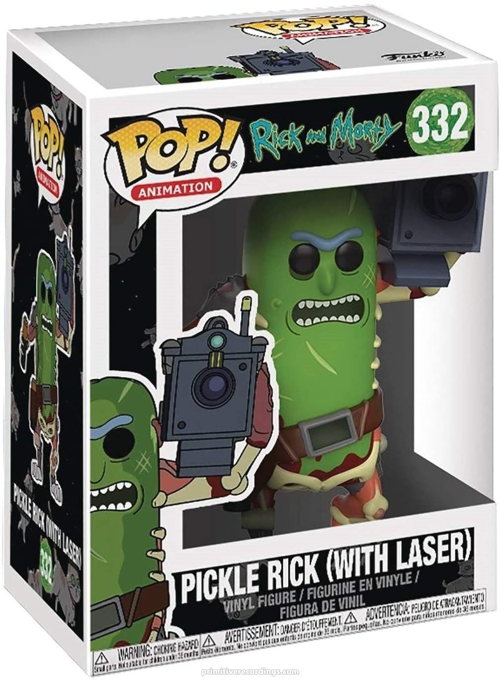 Rick and Morty - Pickle Rick with Laser Cannon #332 Vinyl Figure