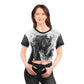 Old Drippy by Dahmer Art AOP Crop Tee