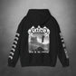 House by the Cemetery Hooded Sweatshirt w Printed Sleeves