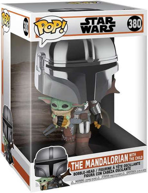 Star Wars: The Mandalorian Chrome 10-Inch Pop! Vinyl Figure: