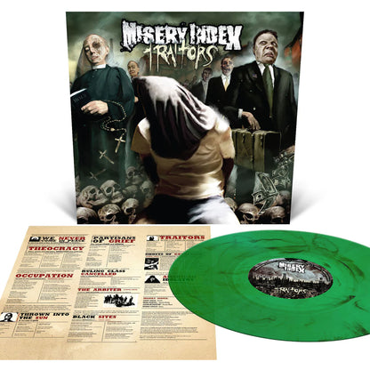 Traitors - Emerald Green with Black Marble Standard Gram 12 Inch Vinyl Record