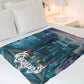 Mortician Hacked Up For Barbecue Ultra-Soft Fleece Blanket 50x40