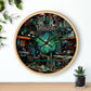 Time Displacement Wall Clock