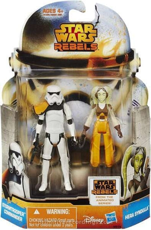 Hera Syndulla & Stormtrooper Commander Mission Series Action Figures