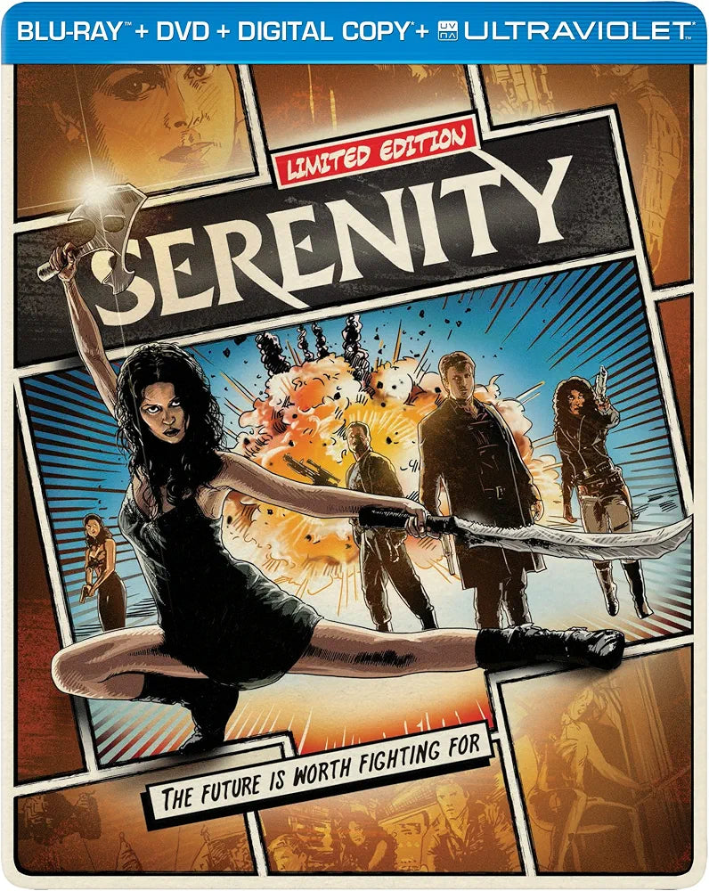 Serenity Steelbook Blu Ray Used