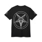 Baphomet Sigl Back Print Pentagram Sleeves AOP Cut & Sew Tee