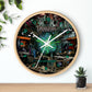 Time Displacement Wall Clock