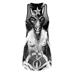 Baphomet Women's Cut & Sew Racerback Dress