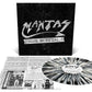 Death By Metal White with Black Splatter 12 Inch Vinyl