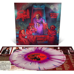 Scream Bloody Gore Reissue Tri Color Merge with Splatter Silver Foil Laminated Jacket 12" Vinyl