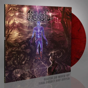 The Lucid Collective Transparent red and black marbled Vinyl LP