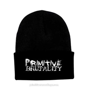 Primitive Brutality Logo Embroidered Hat or Beanie