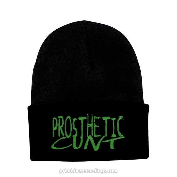 Prosthetic Cunt Logo Embroidered Hat or Beanie