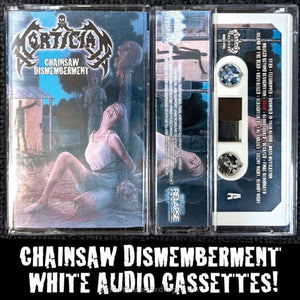 Chainsaw Dismemberment White Audio Cassette Version