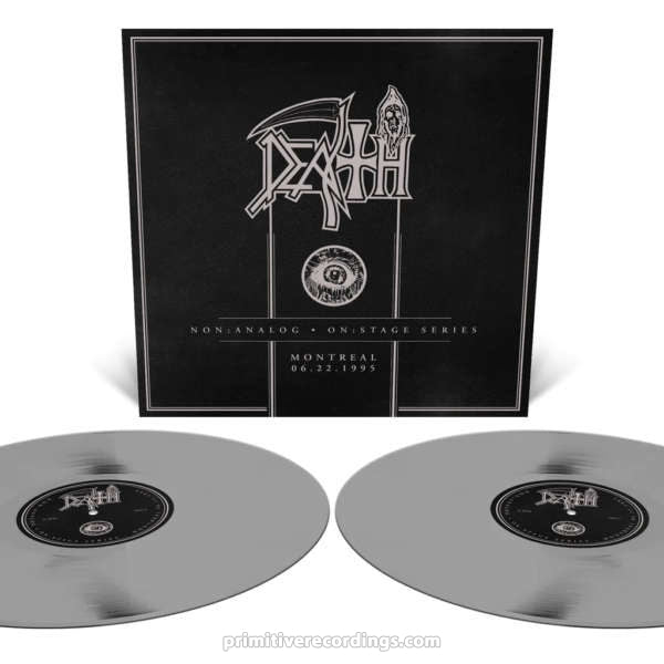 Death - Non:Analog - On:Stage Series - Montreal 06-22-1995 Grey Colored Vinyl Record